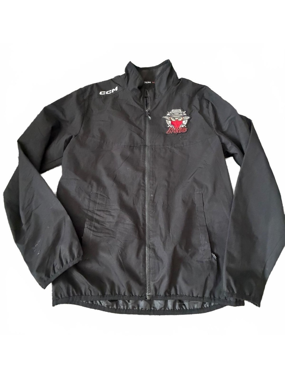 CCM Bakersfield Condors Hockey Full Zip Black Team Jacket Youth Medium